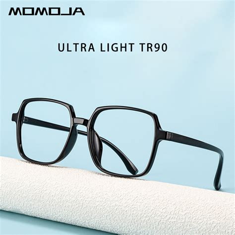 Momoja Retro Polygon Spectacle Ultra Light Tr90 Eyewear Optical Prescription Glasses Frame Man