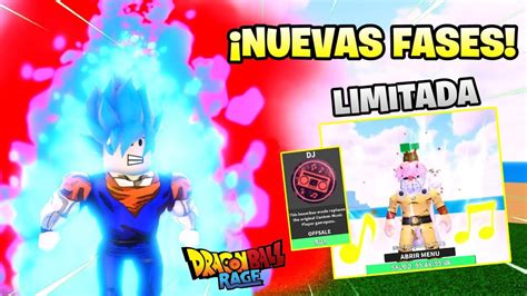 ACTUALIZACIÓN NUEVAS TRANSFORMACIONES Y LIMITADA DRAGON BALL RAGE