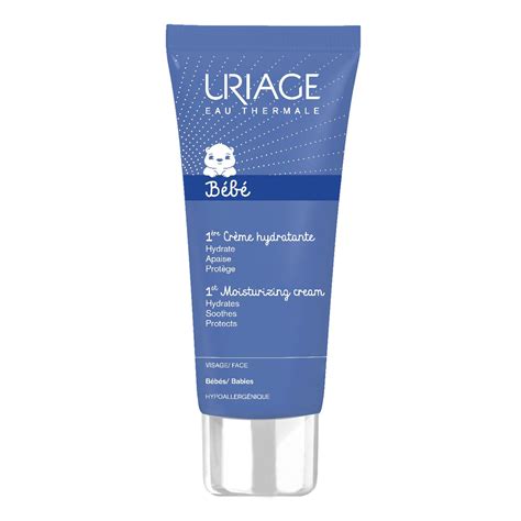 Uriage Bebe Хидратиращ защитен крем за лице за бебета и деца x40 мл