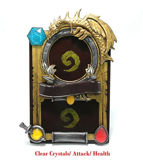 Photo Frame Card Hearthstone World Of Warcraft Original T Etsy