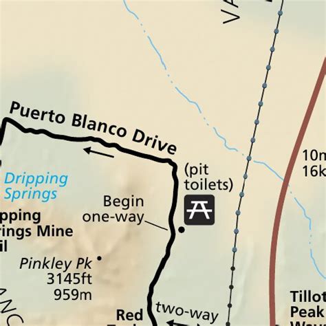 Organ Pipe National Monument Map by US National Park Service | Avenza Maps