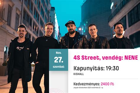 Mzti S Street Lemezbemutat Koncert Az Akv Rium Klubban Vend G Nene