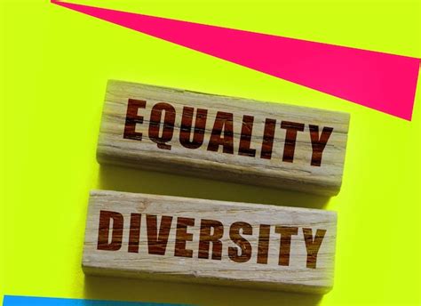 Premium Photo Equality Diversity Words Written On Wood Blocks