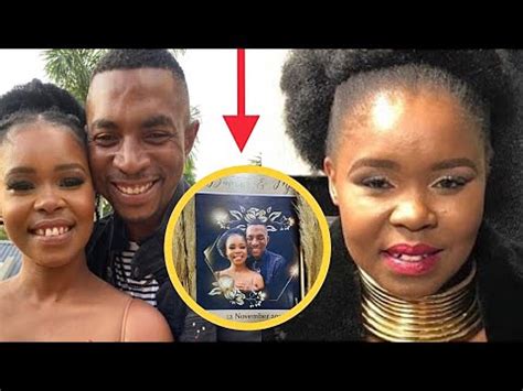 Zahara Mariage Invitation Card Has Leaked Mpho Xaba In Pains Watch