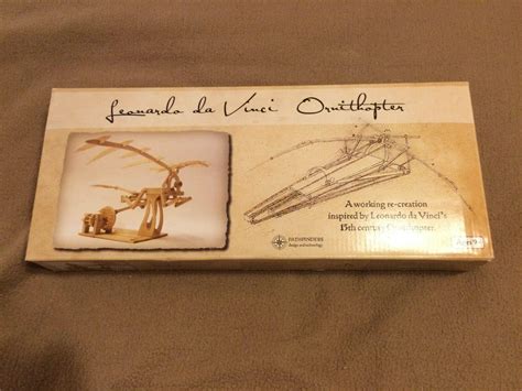 Leonardo Da Vinci Ornithopter Model Kit!!! | #3771657733