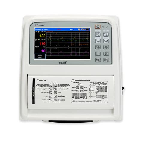 FC1400 - Antepartum Touch Screen Fetal Monitor for Twin Fetuses ...