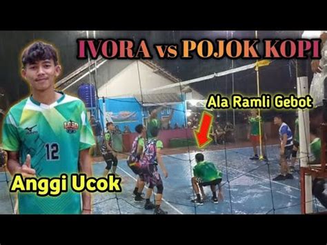 Spike Anggi Ucok Niru Gaya Ramli Gebot Pojok Kopi Vs Ivor Ll Andes