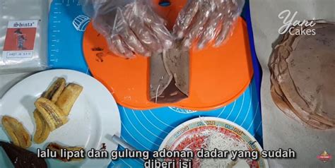 Resep Dadar Gulung Cokelat Pisang Praktis Mudah Dan Enak