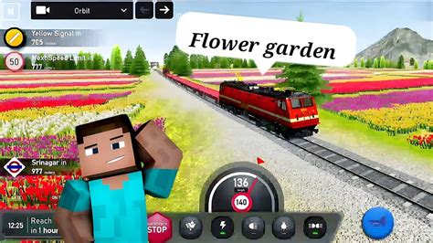 I Drive Train On Flower Garden New Route Unlocked India Railway