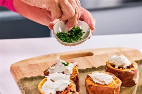 Boniato Al Horno Relleno Con Un Sabor Delicioso