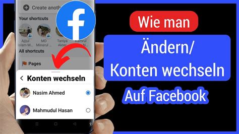 So Ndern Wechseln Sie Konten Auf Facebook Neues Update Konten