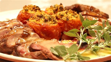 Помидоры, фаршированные грибами – рецепт Видео Кулинарии