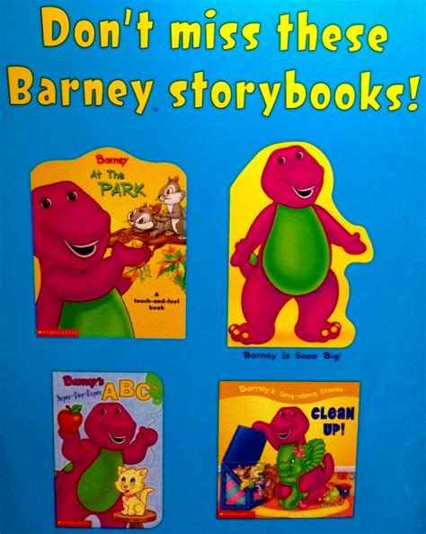 Barney Books Promo Ad 2004 By Bestbarneyfan On Deviantart