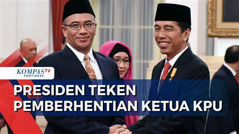 Presiden Jokowi Teken Pemberhentian Tidak Terhormat Hasyim Asy Ari Dari