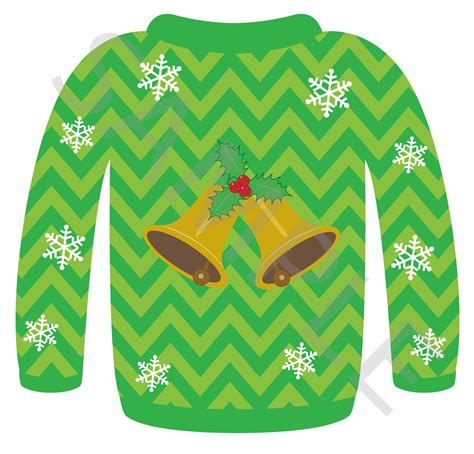 Colorful Ugly Christmas Sweater Clip Art Set In A Png Format Personal