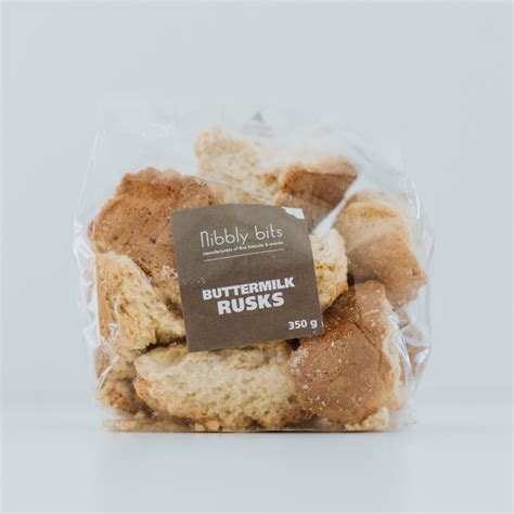 Nibbly Bits Buttermilk Rusk 350g Nibbly Bits