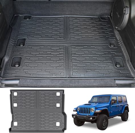 Amazon Ousuwo Cargo Liner For Jeep Wrangler Jl Unlimited