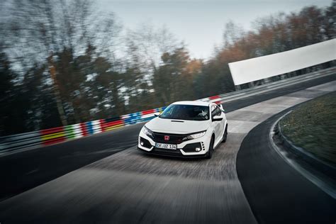 Nürburgring La Nouvelle Honda Civic Type R établit Un Nouveau Record Chez Les Tractions