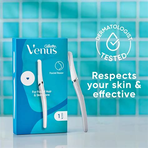 Gillette Venus Facial Razor Exfoliating Dermaplaning Tool For Face