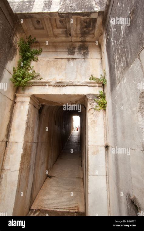 Tunnel Entrance Into The Court Of The Temple Of Apollo At Didyma In