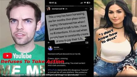 SSSniperwolf Doxxed JacksFilms YouTube