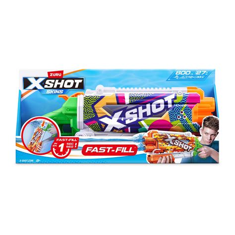 X SHOT Pistola Fast Fill Skin Colori Assortiti - Giocheria