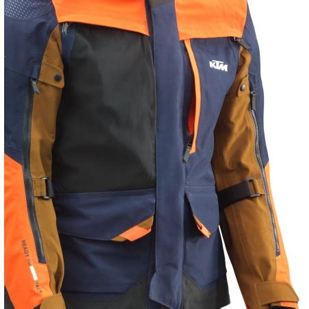 VESTE MOTO ETANCHE HOMME KTM VAST GORE TEX JACKET SIZE POWERWEAR L