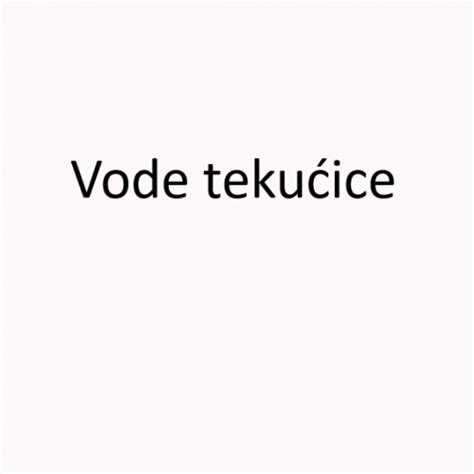 Vode Tekućice Profil Klett