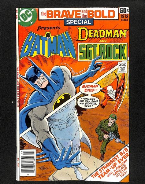 Dc Special Series 8 Brave And The Bold Special Batman Deadman Comic Books Bronze Age Dc