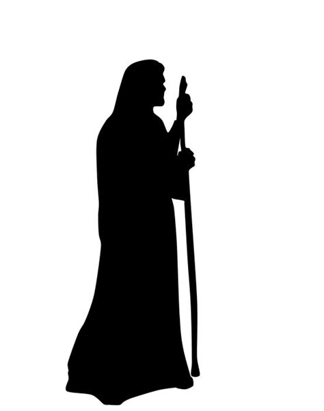 Shadow Silhouette Jesus Drawing Free Image Download