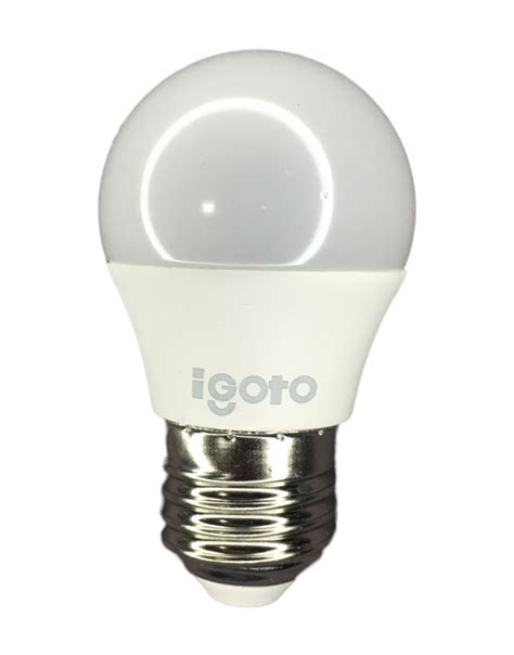 FOCO LED G45 4 W LUZ CALIDA 3000K 100-240V E27 – Barata del Valle