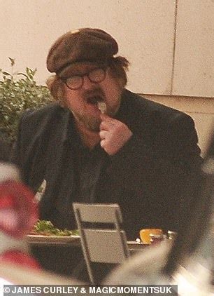 BBC Radio 2 legend Steve Wright enjoys a salad for lunch in London ...