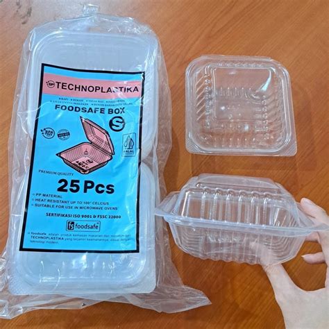 jual isi  pcs mika lunch box plastik mika food safe box uk