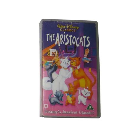 THE ARISTOCATS VHS Tape Disney 1970 Film £3.00 - PicClick UK