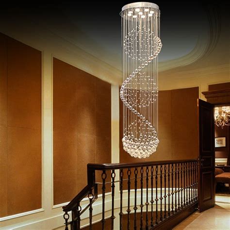 Modern Spiral Sphere Crystal Chandelier Dst Spectacular Droplet