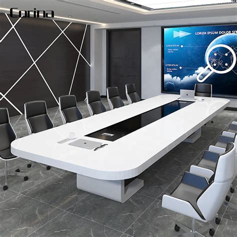 2020 New Design Meeting Table Office Furniture Meeting Table For 12