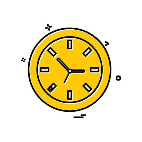 Clock Design Vector Hd Images Clock Icon Design Vector Arrow