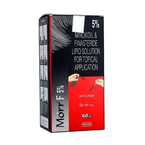 Morr F 5% Solution at ₹ 616/bottle | Minoxidil Finasteride Solution in ...