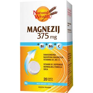 Natural Wealth Magnezij Ume E Tablete A