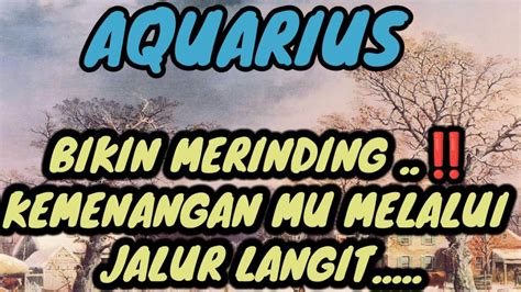 Aquarius Bikin Merinding Kemenangan Mu Melalui Jalur Langit