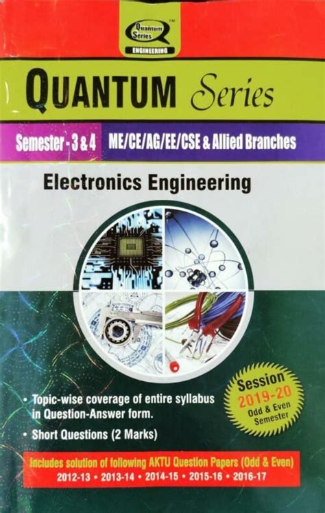 Electronics Engineering Quantum Series For Btech 3rd And 4th Sem 2020