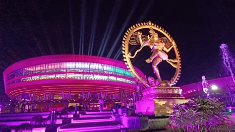 World S Largest Nataraja Statue Installed At G Summit Venue