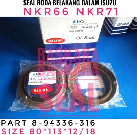 Oil Seal Roda Belakang Dalam Isuzu Nkr Nkr Lazada Indonesia