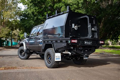 Series Landcruiser Aluminium Tray Canopy Mits Alloy