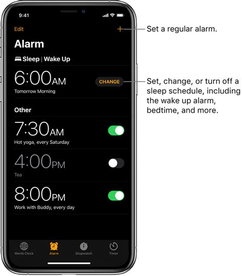 Set An Alarm On Iphone Apple Support