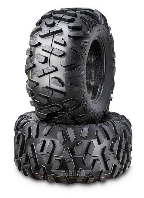 2 New WANDA UTV ATV Tires 24x10 11 24x10x11 Deep Solid Non Directional