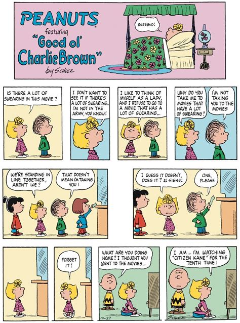 Peanuts By Charles Schulz For October Gocomics Snoopy