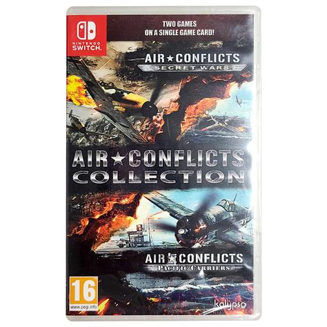 任天堂 NS SWITCH AIR CONFLICTS COLLECTION 藍天對決 歐版 蝦皮購物