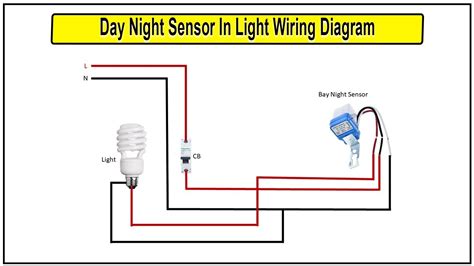 How To Make Day Night Sensor In Light Wiring Diagram Photocell YouTube