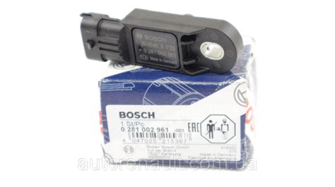 Датчик давления наддува на Рено Сценик 2 2.0 dCI BOSCH(Германия ...